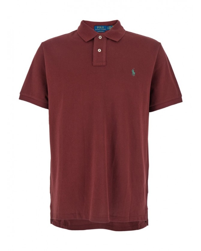 Polo t-shirt Ralph Lauren Μπορντό 710680784431