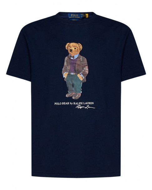 T-shirt Ralph Lauren Σκούρο μπλε 710854497-026