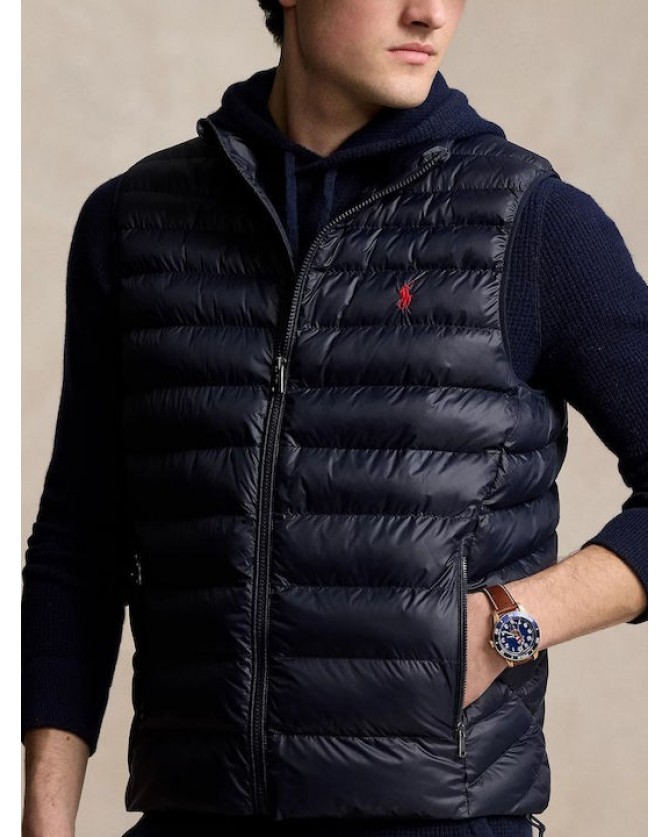 Μπουφάν γιλέκο Ralph Lauren Σκούρο μπλε 710949962-001