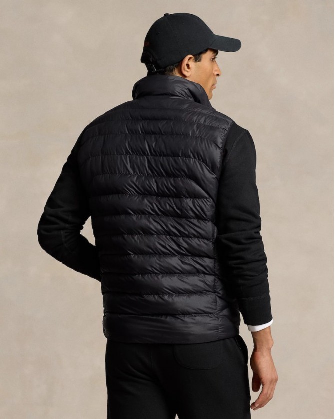 Μπουφάν γιλέκο Ralph Lauren Μαύρο 710949962-002