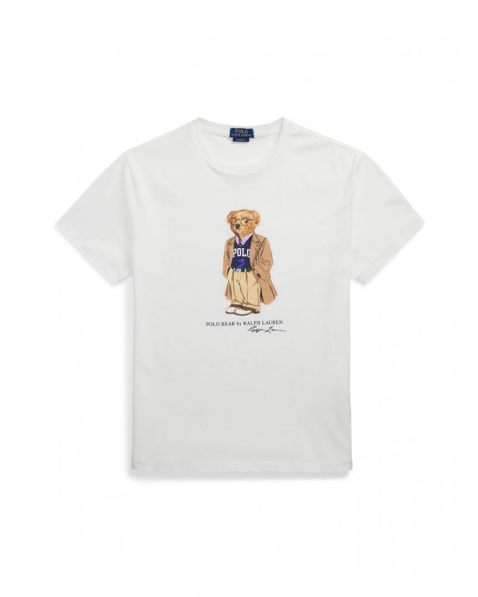 T-shirt Ralph Lauren Λευκό 710974584001