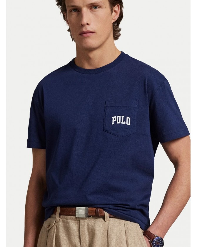 T-shirt Ralph Lauren Σκούρο μπλε 710974585001