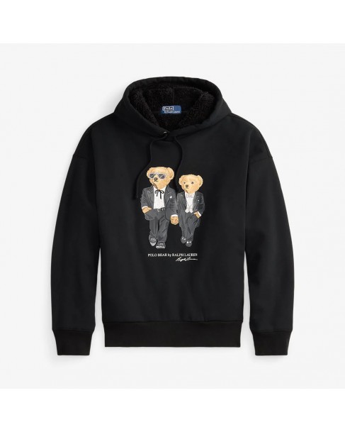 Φούτερ με Fleece επένδυση Ralph Lauren Μαύρο 710981802001