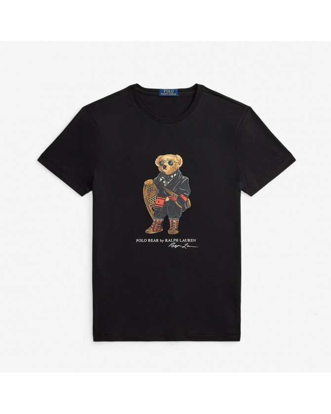 T-shirt Ralph Lauren Μαύρο 710P00094001