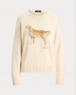 Πουλόβερ RaLph Lauren Εκρού 200P02074001