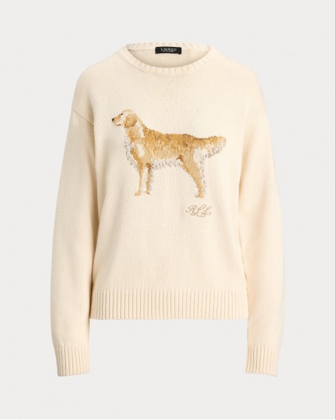 Πουλόβερ RaLph Lauren Εκρού 200P02074001