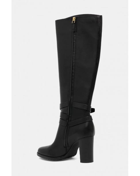 Μπότα Ralph Lauren Μαύρη 802967777001