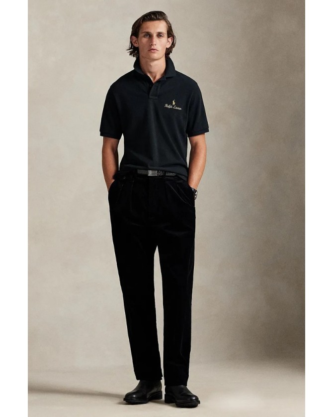Polo t-shirt Ralph Lauren Μαύρο 710981782001