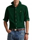 Πουκάμισο κοτλέ Ralph Lauren Πράσινο 710P00518006