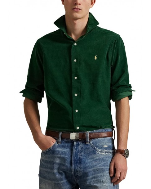 Πουκάμισο κοτλέ Ralph Lauren Πράσινο 710P00518006