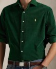 Πουκάμισο κοτλέ Ralph Lauren Πράσινο 710P00518006