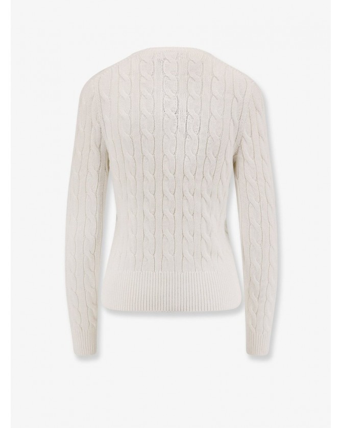 Ζακέτα Ralph Lauren Λευκή 211971868007