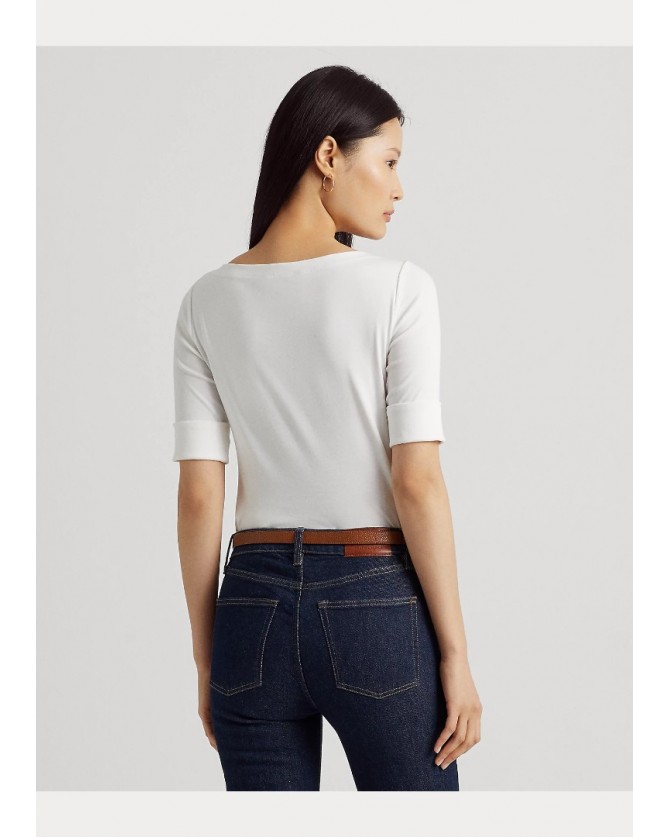 T-shirt Lauren by Ralph Lauren Λευκό 200654963-007