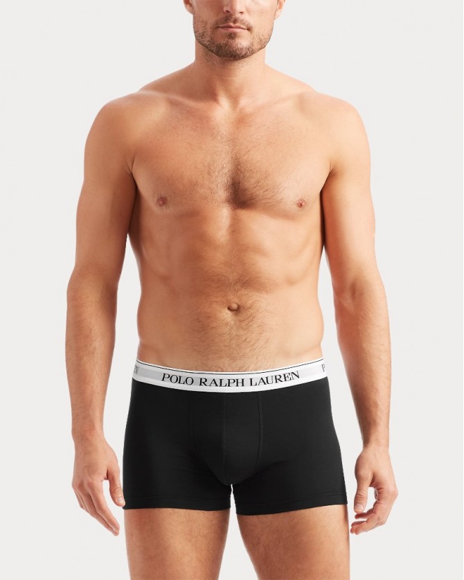 Τριάδα σετ boxers Ralph Lauren Μαύρα 714830299-008
