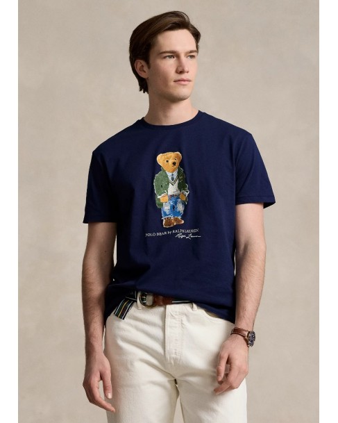 T-shirt Ralph Lauren Σκούρο μπλε 710854497-034