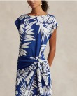 Φόρεμα Ralph Lauren Floral Μπλε 211924248-001