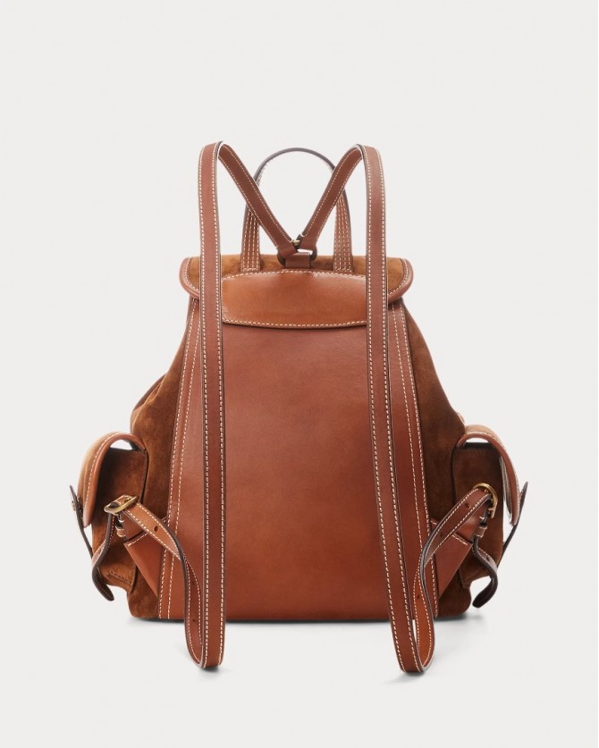 Backpack Ralph Lauren Δερμάτινο 428929546-001