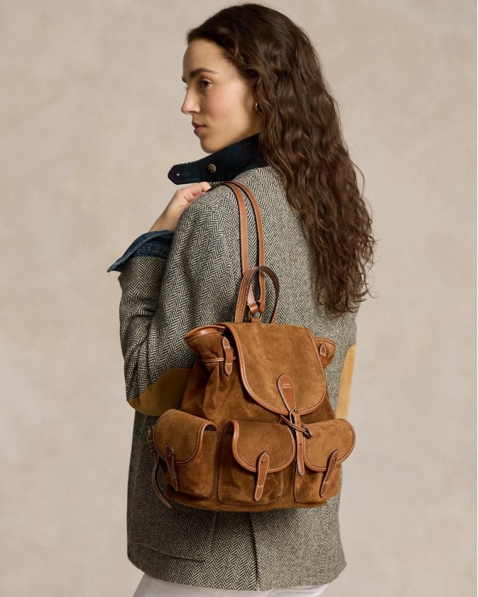 Backpack Ralph Lauren Δερμάτινο 428929546-001