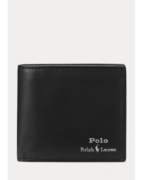 Πορτοφόλι δερμάτινο Ralph Lauren Μαύρο 405803865 002-black