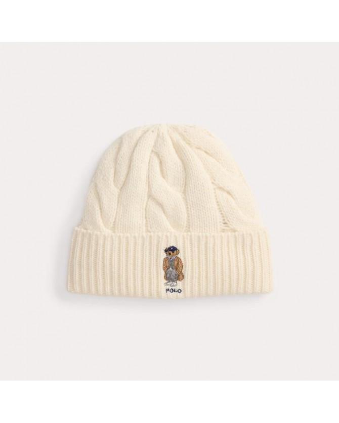 Σκούφος Ralph Lauren Εκρού 455981433001