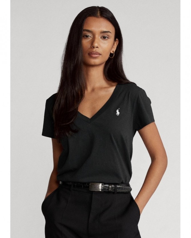T-shirt Ralph Lauren Μαύρο 211902403-003