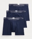 Τριάδα σετ εσωρούχων Boxer Ralph Lauren Σκούρο μπλε 714835885 004-MULTI