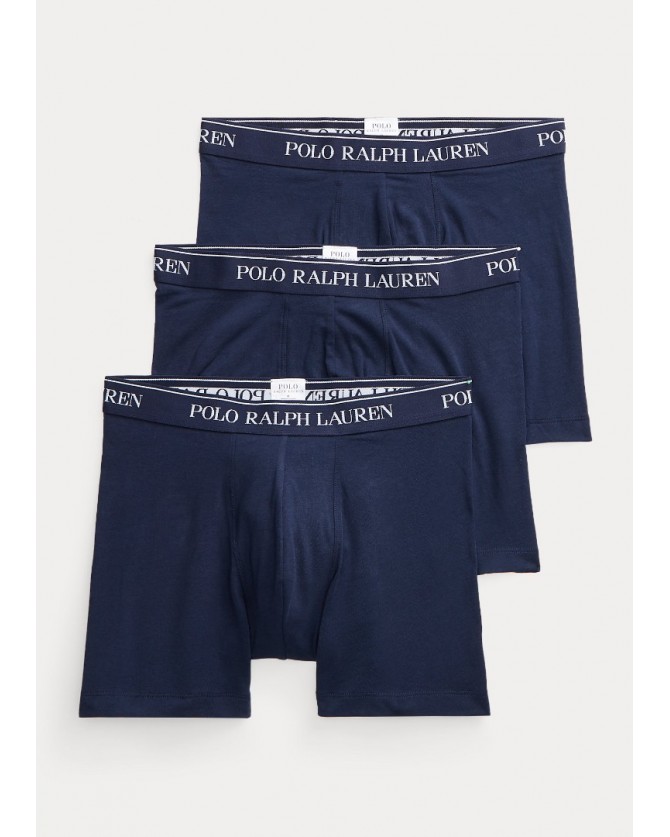 Τριάδα σετ εσωρούχων Boxer Ralph Lauren Σκούρο μπλε 714835885 004-MULTI