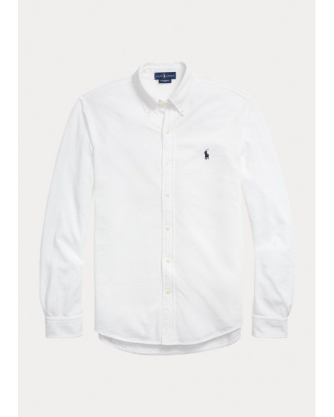 Πουκάμισο πικέ Ralph Lauren Λευκό 710654408-003
