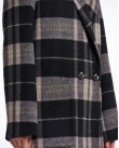 Παλτό Rino&Pelle Γκρι ADRIA700W-NIGHT GREY CHECK