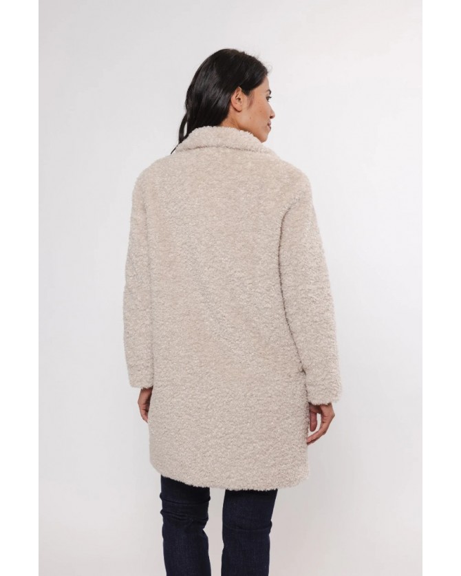 Παλτό Rino&Pelle Εκρού ENA700W-BIRCH