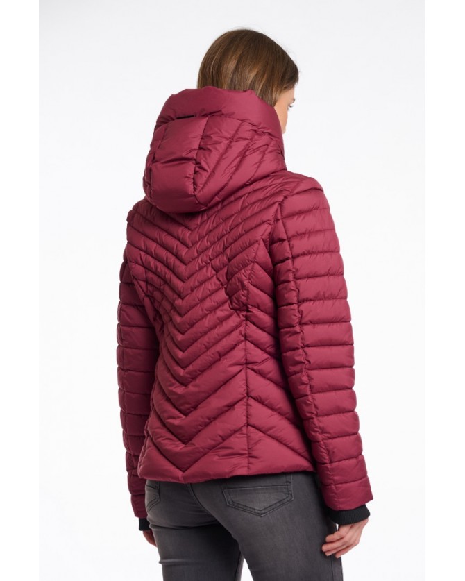 Μπουφάν Rino&Pelle Μπορντό ERIN700W-SUGAR PLUM