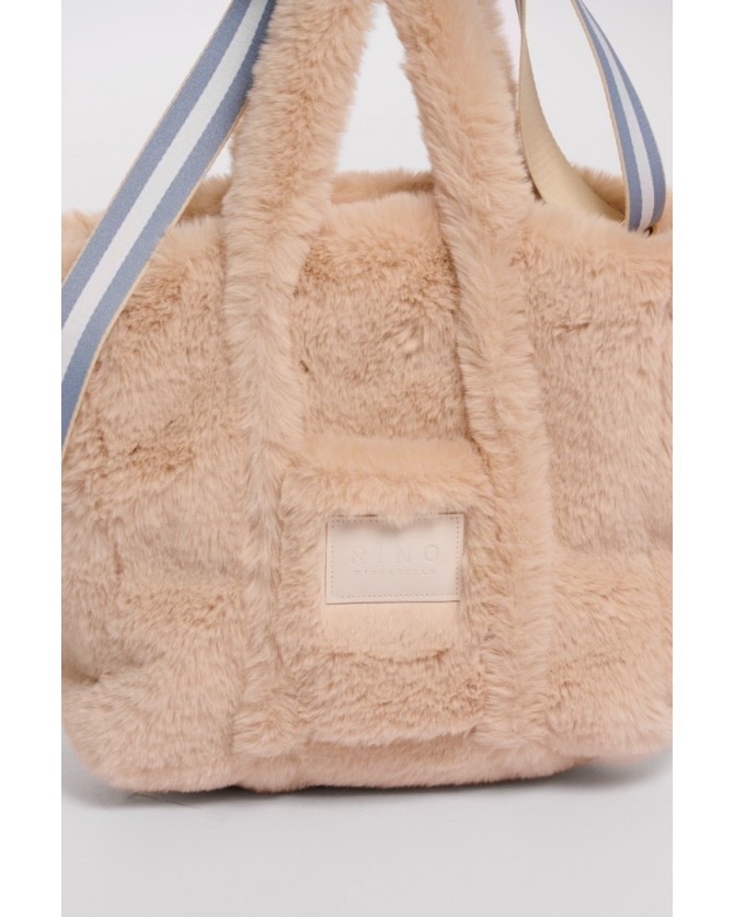 Τσάντα Rino&Pelle Εκρού FIEKE700W-LIGHT BEIGE