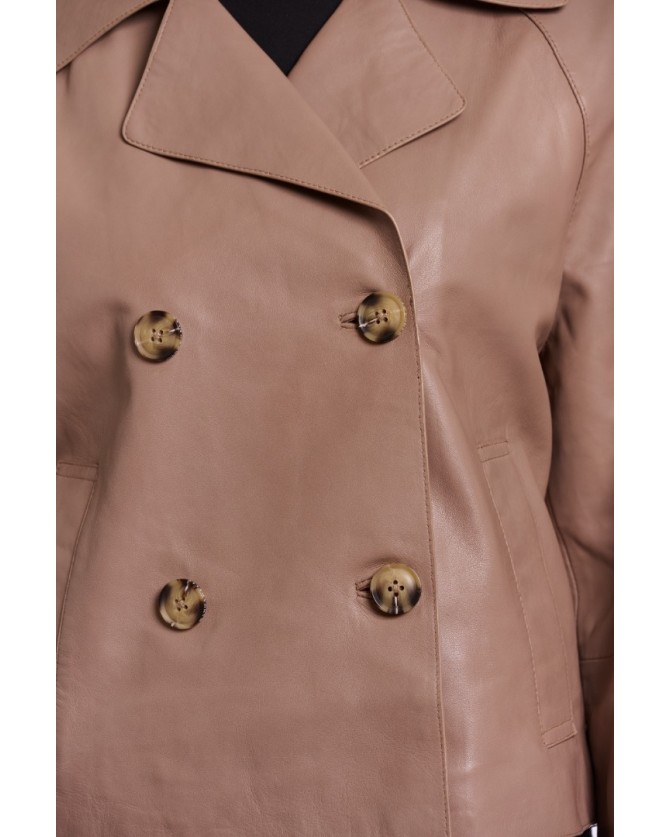 Μπουφάν Rino&Pelle Καφέ LOTTE350W-BREW