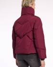 Μπουφάν Rino&Pelle Μπορντό LUX700W-SUGAR PLUM