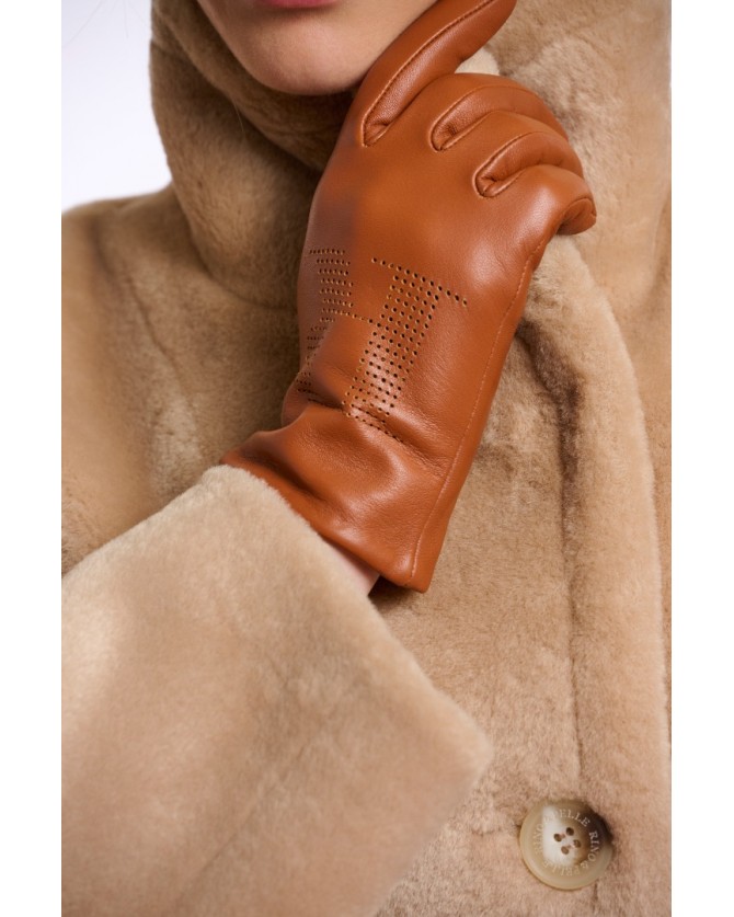 Γάντια Rino&Pelle Ταμπά NALA300W-COGNAC