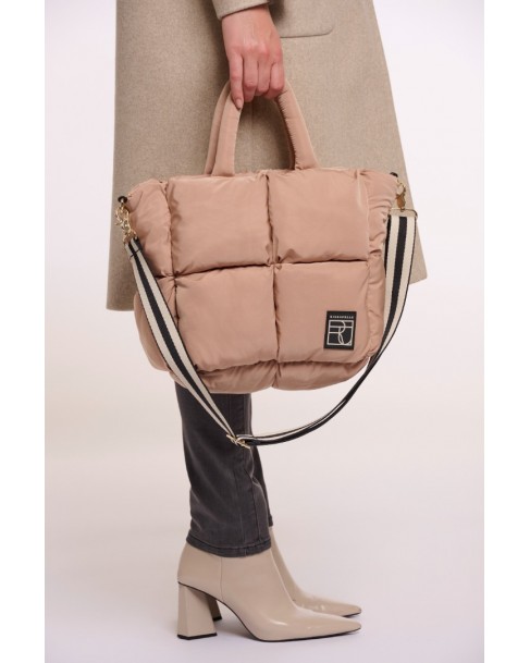 Τσάντα Rino&Pelle Μπεζ NIKITA700W-LIGHT BEIGE