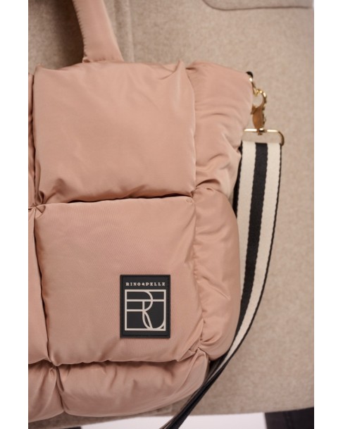 Τσάντα Rino&Pelle Μπεζ NIKITA700W-LIGHT BEIGE