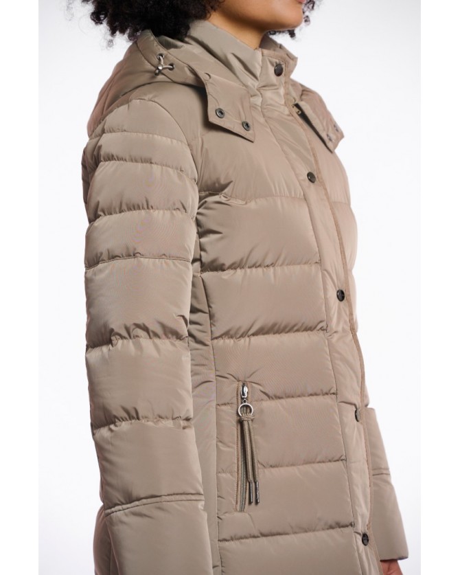 Μπουφάν Rino&Pelle Μπεζ NUSA700W-TOFFEE