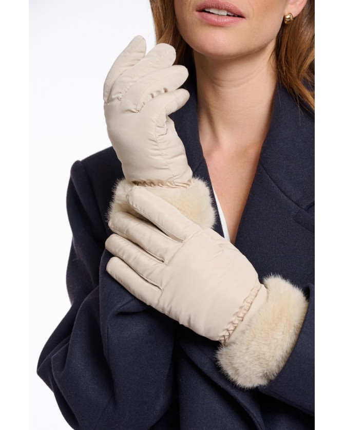 Γάντια Rino&Pelle Μαύρα OMAIRE700W-BIRCH