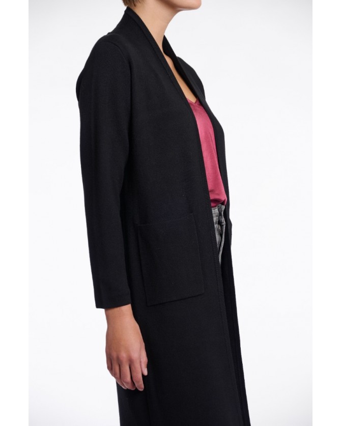 Ζακέτα Rino&Pelle Μαύρη VALERIE500W-BLACK