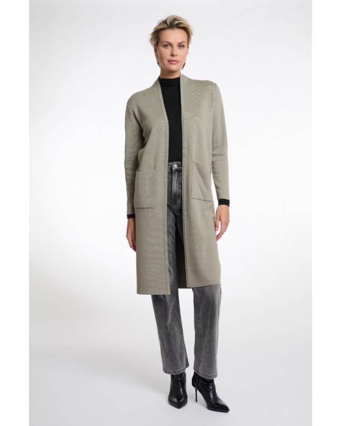 Ζακέτα Rino&Pelle Λαδί VALERIE500W-GREY GREEN