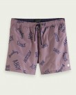 Μαγιό boxer Scotch&Soda Μωβ 160600-SC0218