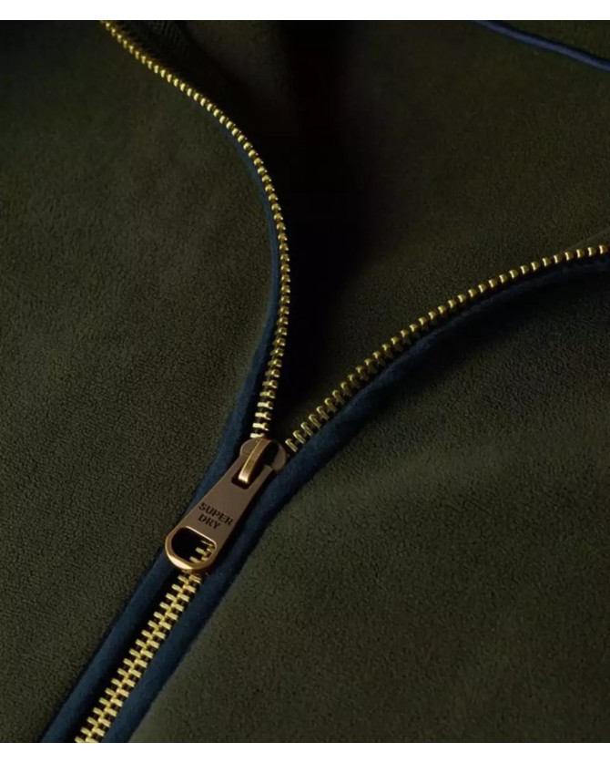 Ζακέτ Superdry Λαδί M2014154A-1KM