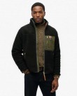 Ζακέτα Fleece Superdry Μαύρο M2014141A-02A