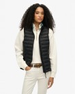 Μπουφάν γιλέκο Superdry Μαύρο W5011892A-02A