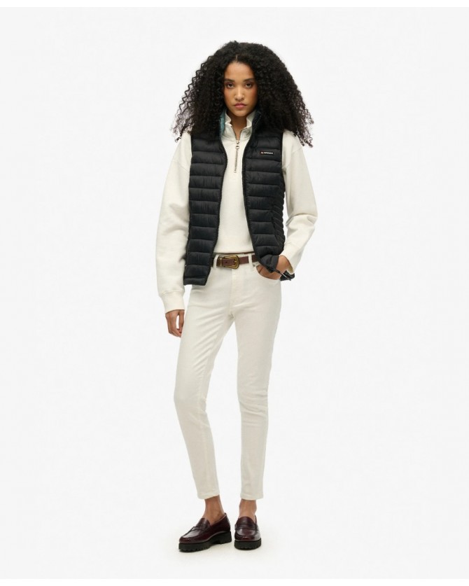 Μπουφάν γιλέκο Superdry Μαύρο W5011892A-02A