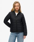 Μπουφάν Superdry Μαύρο W5011835A-02A
