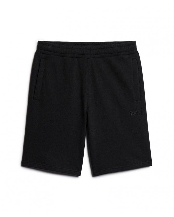 Βερμούδα αθλητική Superdry Μαύρη M7110427A 02A-black