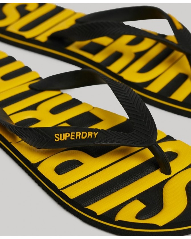 Σαγιονάρες Superdry Κίτρινο-Μαύρο MF310263A-02A