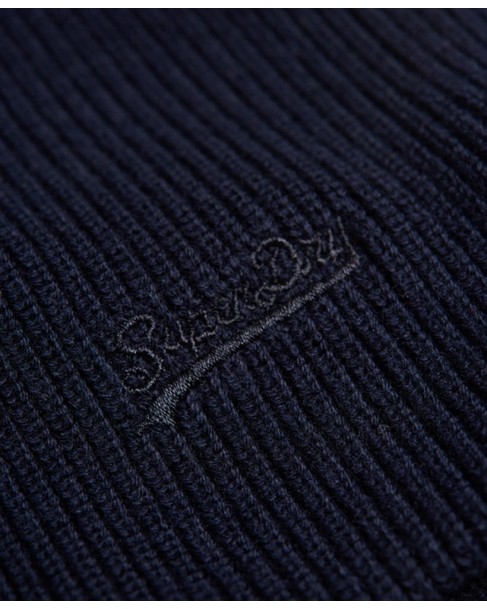 Σκούφος Superdry Σκούρο μπλε M9011225A EBS-ECLIPSE NAVY GRIT